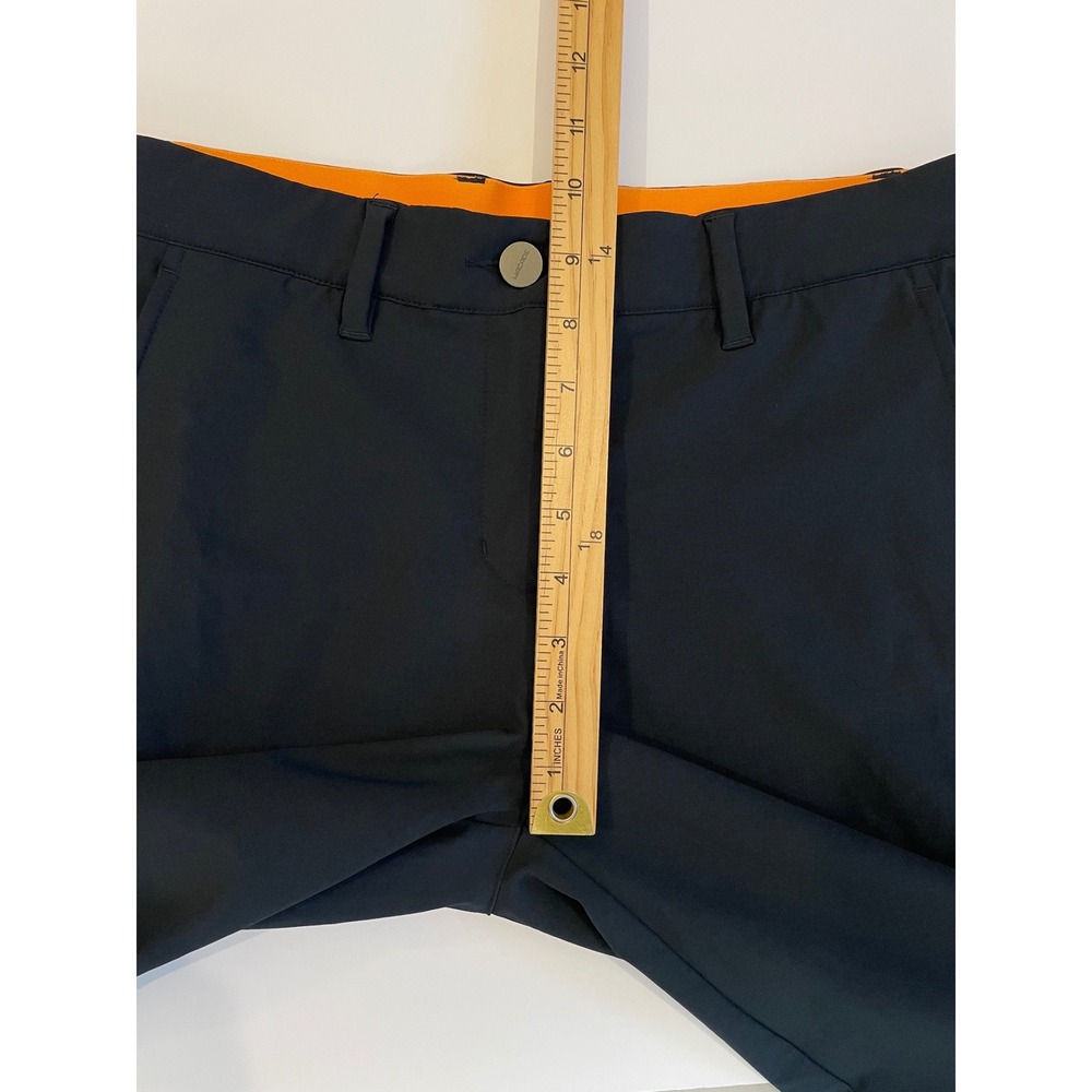 Macade Golf Pants Womens 38R (30x27) Navy Blue Slim Stretch Jogger Ankle Zip - Picture 9 of 9
